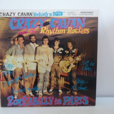 Crazy Cavan And The Rhythm Rockers – Rockabilly In Paris ( 45rpm -10 INCH/25 CM )
