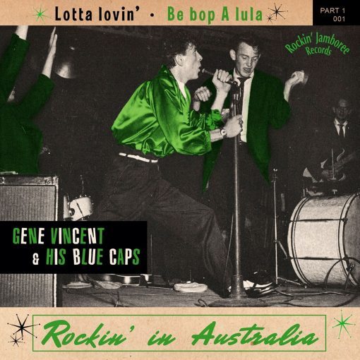 Gene Vincent & His Blue Caps - Rockin' In Australia ( vinyl 7")