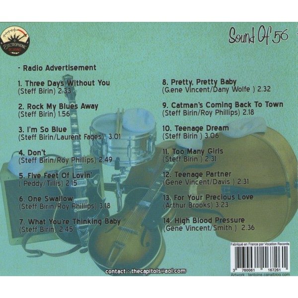 The Capitols ( CD ) Styled & Wild – Image 2