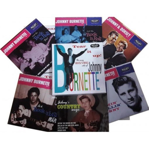 Johnny Burnette (Deluxe 7" boxset  (hard cardboard) with 6 45rpm﻿) – Image 2