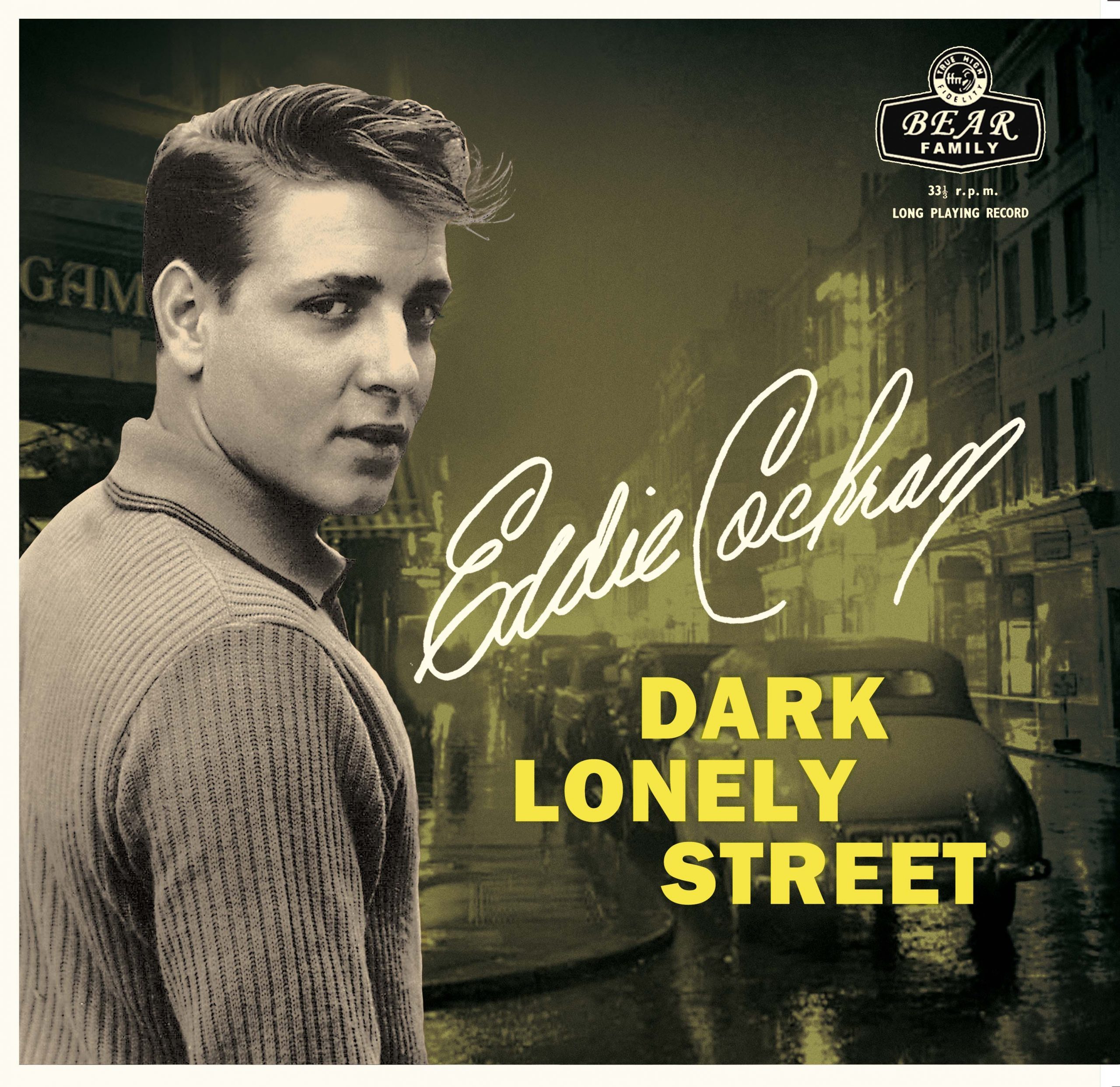 Eddie Cochran - Dark Lonely Street ( 25 Cm - LP, 10inch & CD, Ltd. )