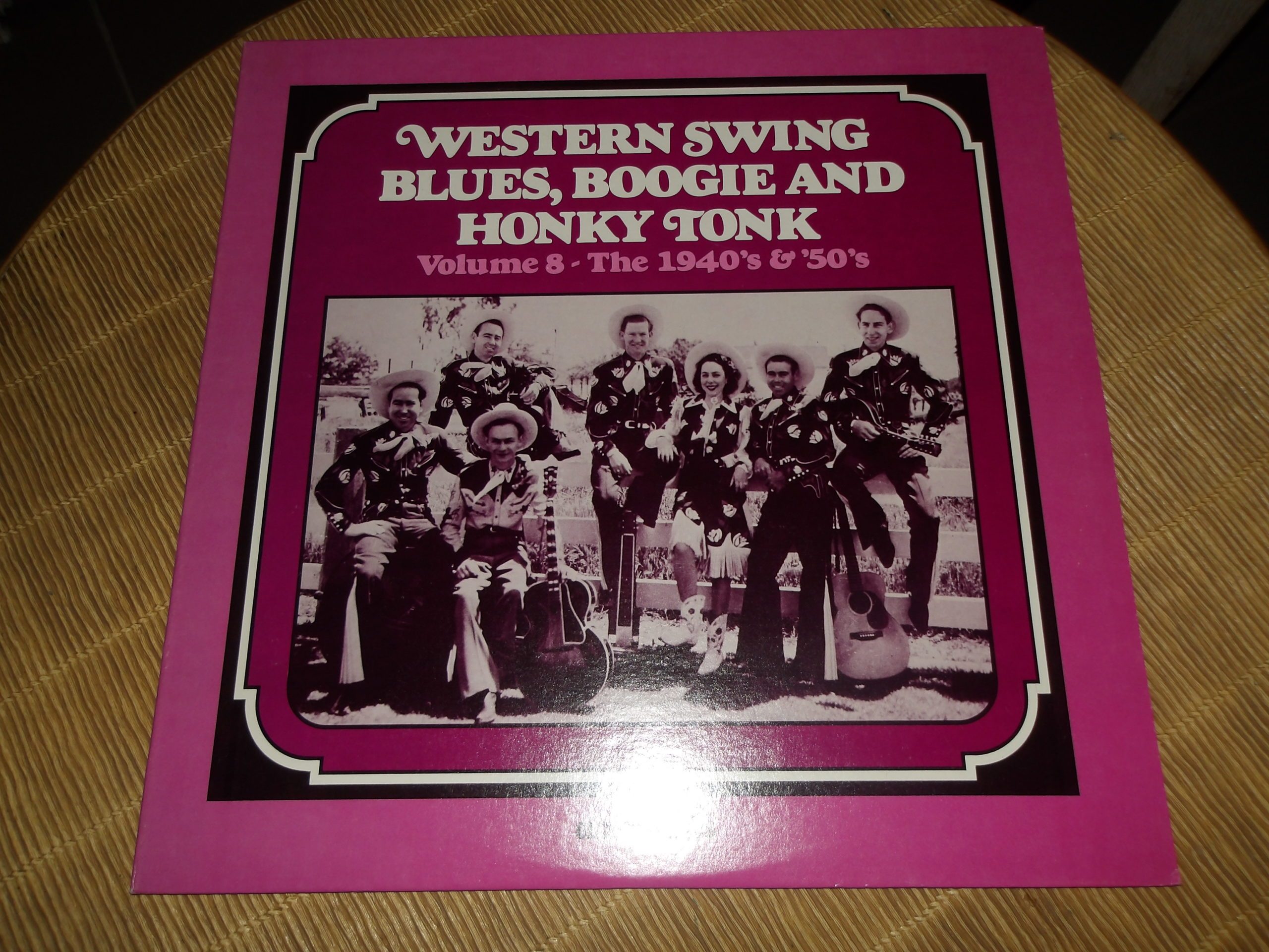 LP Various – Western Swing, Blues, Boogie And Honky Tonk (Volume 8 - The 1940’s & ’50’s) Old Timey Records – OT 123