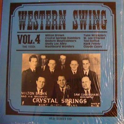 LP Various – Western Swing Vol. 4 (The 1930s) Old Timey – LP 119