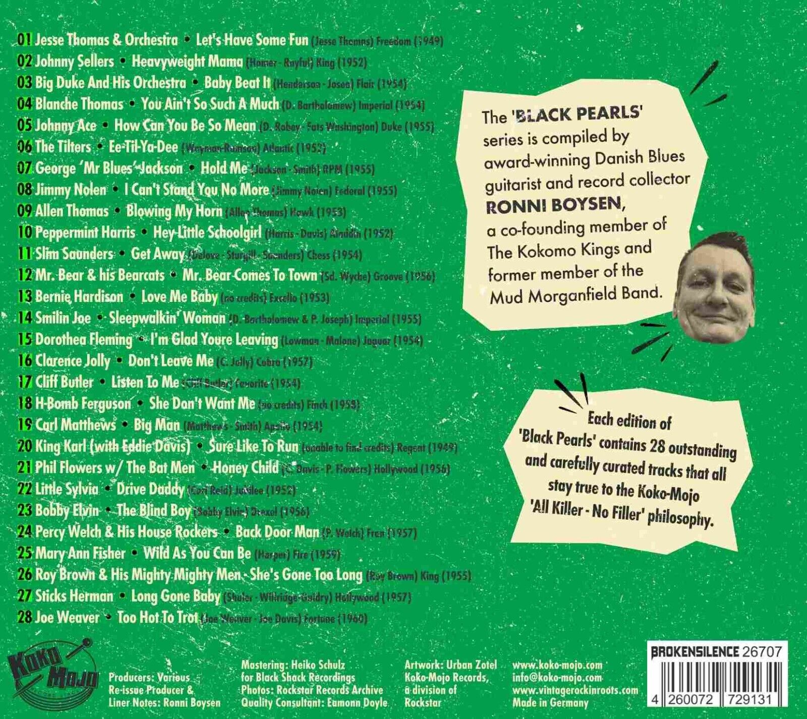 Various – Black Pearls Vol.9 ( CD ) - Image 2