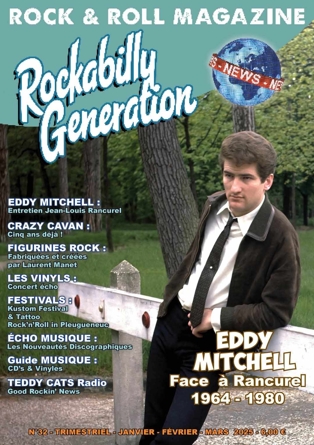Revue Rockabilly Generation N°32 ( Revue -Magazine -Livre - Book )