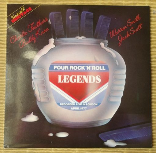 Charlie Feathers, Buddy Knox, Warren Smith , Jack Scott - Four Rock & Roll Legends (Vinyl, LP ) UK Press