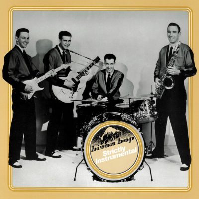 Bison Bop - Various – Strictly Instrumental ( Vinyl, LP, Compilation, Mono )