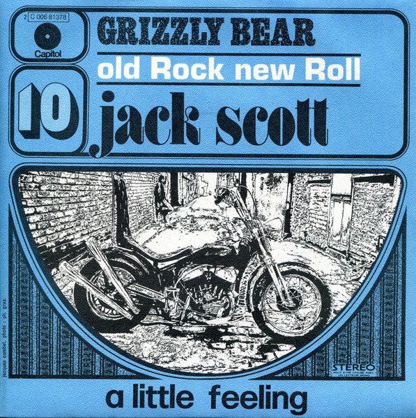 Jack Scott – Grizzly Bear / A Little Feeling (Vinyl, 7″, 45 RPM, Single ...