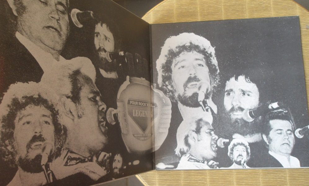 Charlie Feathers, Buddy Knox, Warren Smith , Jack Scott - Four Rock & Roll Legends (Vinyl, LP ) French Press with Gatefold - Image 2