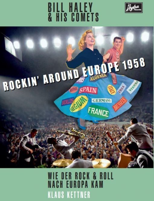 BILL HALEY - Rockin Around Europe 1958 ( Book + CD , English Edition)