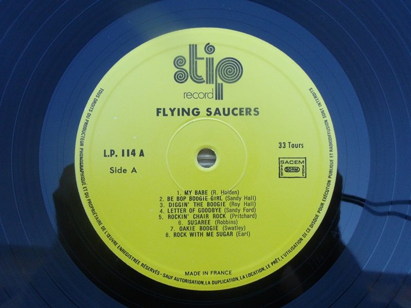 Flying Saucers- Planet of the Drapes ( Vinyl, LP) French Press ! Stip Record – Image 3