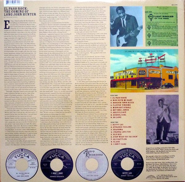 Various - Yucca Rockabilly (Vinyl, LP, Compilation) Rock & Country Records - R&C 1010 (Copie) - Image 2