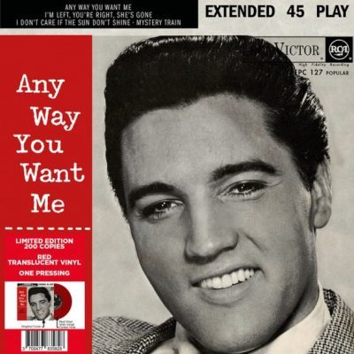Elvis Presley – Any Way You Want Me  (Vinyl 7'') Red Vinyl Reissue