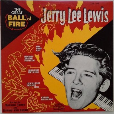 Jerry Lee Lewis – The Great Ball Of Fire ( 10 INCH/25 CM )Charly Records CFM 516