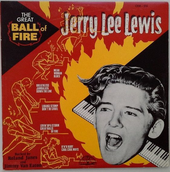 Jerry Lee Lewis – The Great Ball Of Fire ( 10 INCH/25 CM )Charly Records CFM 516