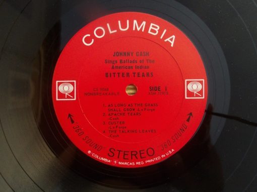 Johnny Cash – Bitter Tears  (Vinyl, LP) Columbia – CS 9048 – Image 3