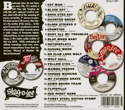 Marcel Bontempi – Crawfish Troubles Cats & Ghosts (  CD ) Stag-O-Lee 186 – Image 2