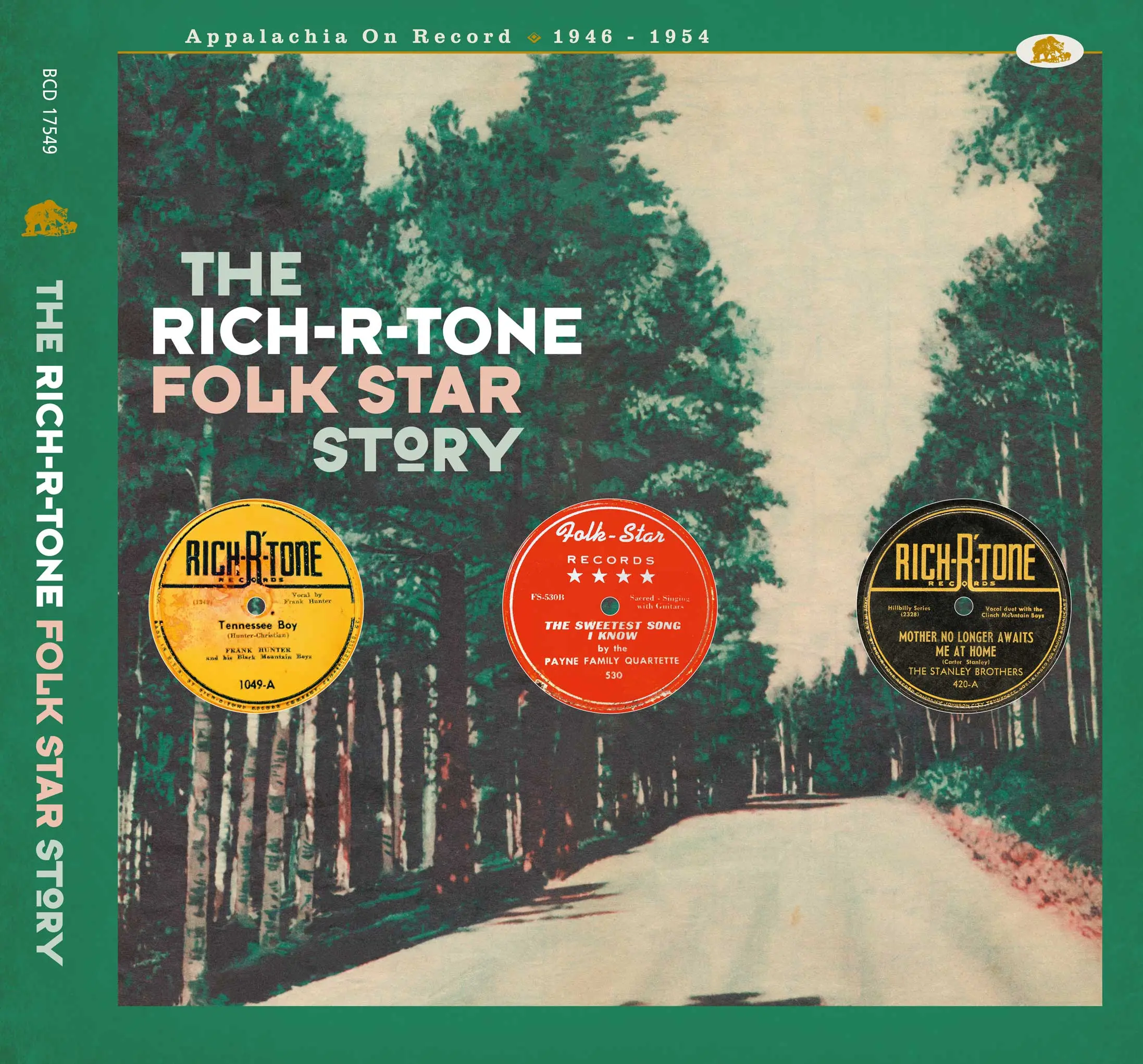 Various - Historic Sessions: Rich-R-Tone Folk Star Story (12-CD Deluxe Box Set)BCD17549