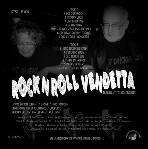 Hot Chickens – Rock'N'Roll Vendetta  ( Vinyl, LP, Album) – Image 2