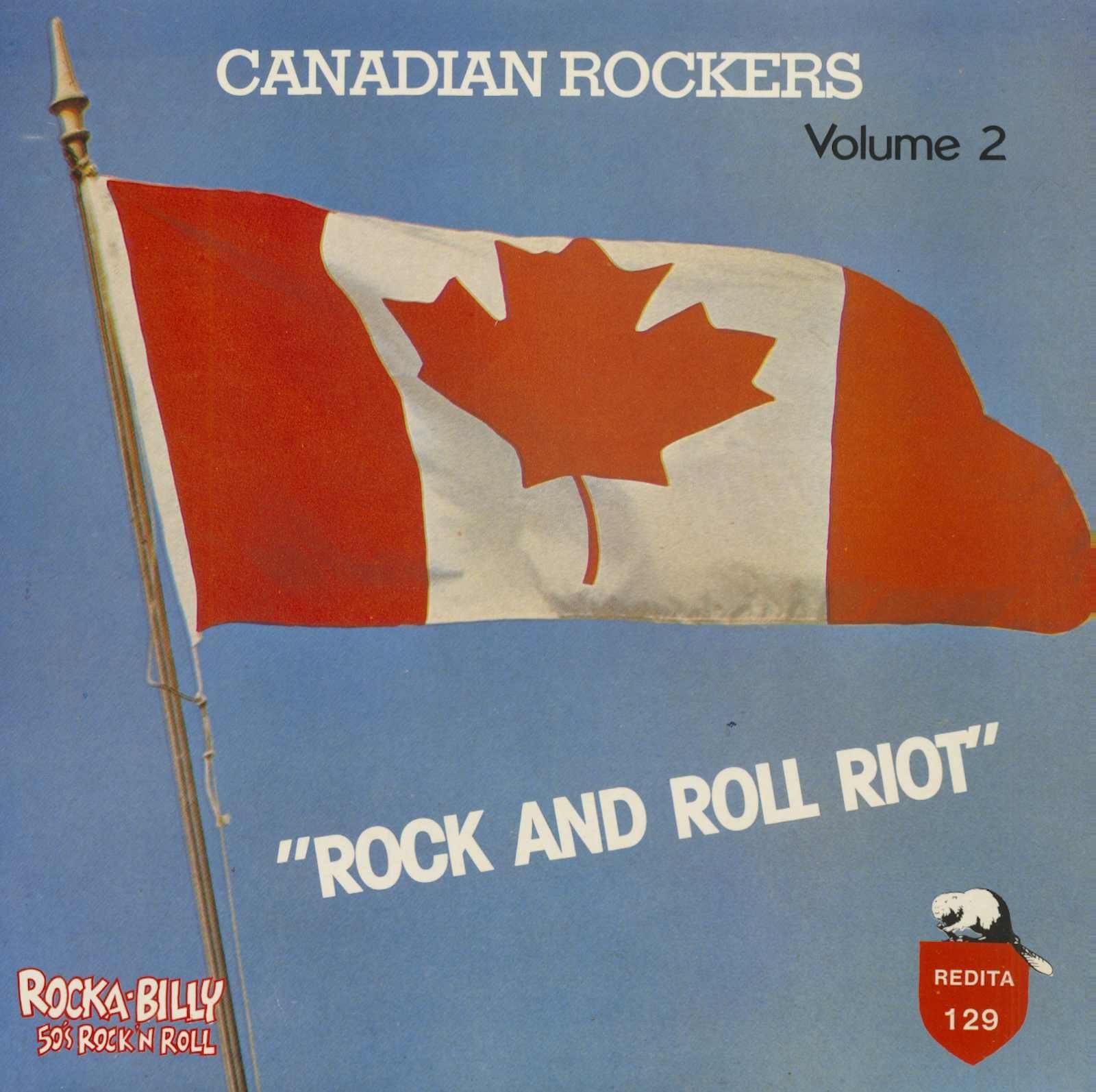 Various – Canadian Rockers Volume 2 ( Vinyl, LP ) Redita – 129