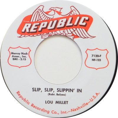 Lou Millet – Shorty The Barber (Vinyl, 7" Single) Reissue - Republic – 7130-F