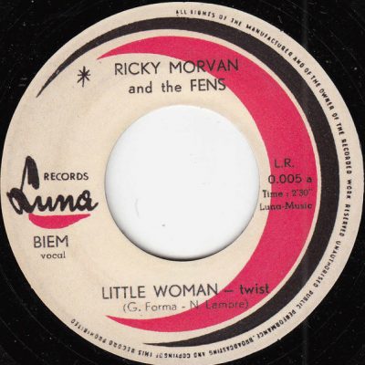 Ricky Morvan And The Fens – Little Woman (Vinyl, 7" Single) Reissue - Luna Records
