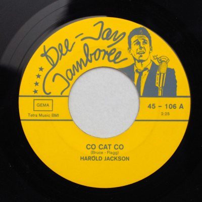Harold Jackson – Go Cat Go / Mean Cat Daddy  (Vinyl, 7" Single) Dee Jay Jamboree – 45-106