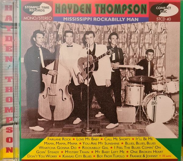 Hayden Thompson – Mississippi Rockabilly Man ( CD )STCD 40