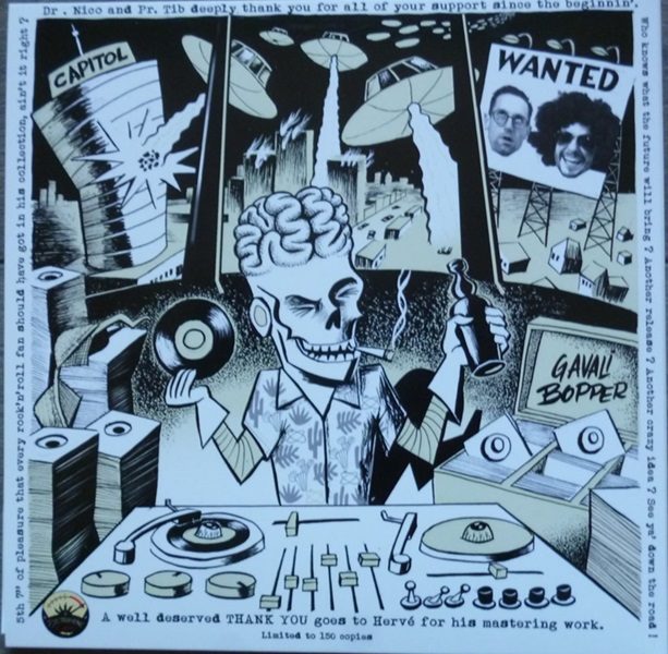 Various – Asylum Process 5 (2 × Vinyl, 7", 45 RPM, EP,) Cream Wax ! – Image 2