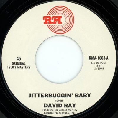David Ray – Jitterbuggin' Baby ( Vinyl, 7"- Reissue ) RM – RMA 1003