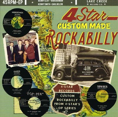 4-STAR CUSTOM MADE ROCKABILLY   ( Vinyl, 7", 45 RPM, EP )