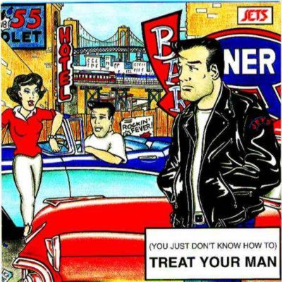 The Jets  – (You Just Don´t Know How To) Treat Your Man ( Vinyl, 7", 45 RPM, EP)