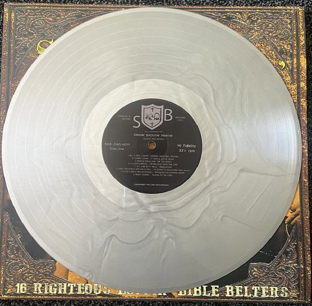 VARIOUS – Singin' Shoutin' Prayin' - A Sacred Corn Fed Special Edition - ( LP ) - DAG HO1Y – Image 2