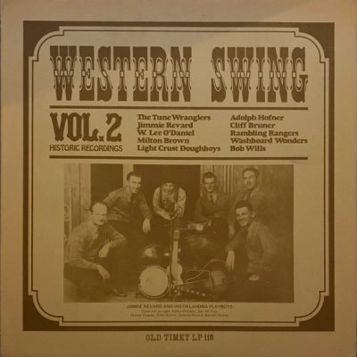 Various – Western Swing Vol. 2 (Vinyl, LP)  Old Timey – LP 116